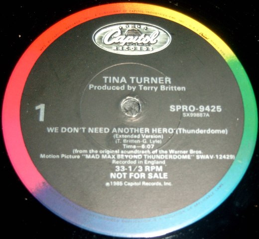 We Don't Need Another Hero (Thunderdome)